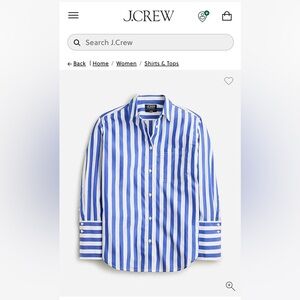 J.Crew Garçon classic shirt in stripe